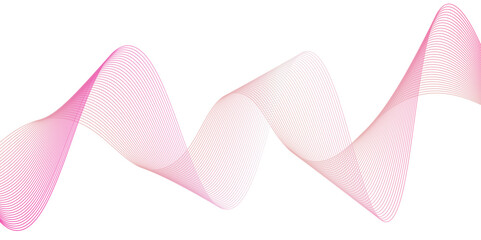 Linear background. Wave of many glittering lines. Abstract vertical glow wavy stripes on white background isolated. Circular Wireframe mesh logo element. Abstract multicolor Vector Illustration EPS10.