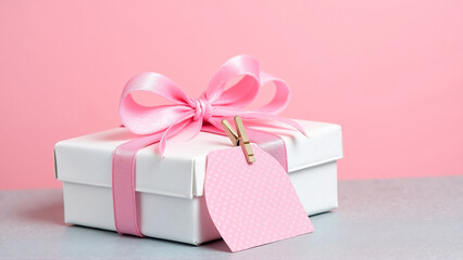 gift box with ribbon