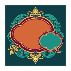 Bubbles Speech Vector Illustration