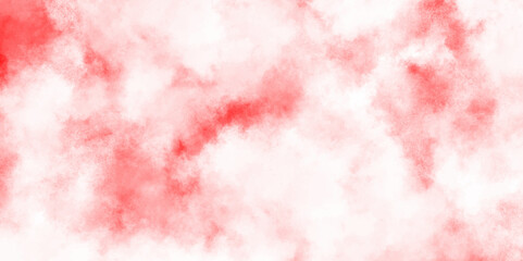 Obraz premium Red grunge old watercolor texture with painted stripe of red color, Red scratched horror scary background, red texture or paper with vintage background, red grunge and marbled cloudy design.