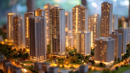 Building model, real estate sales