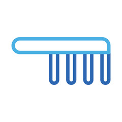Toothbrush icon. Concept of dental hygiene and oral care.