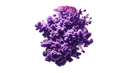 Colorful Ink Splash Cut Out