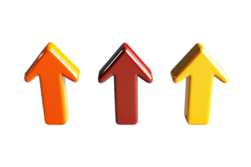 Simple Up and Down Arrow Icons