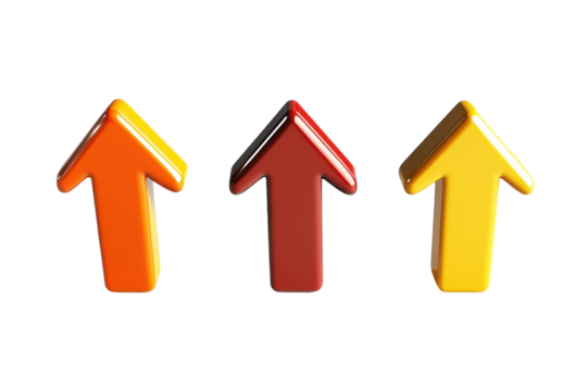 Simple Up and Down Arrow Icons