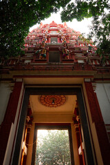 South Indian Temples Intricate Old Gopuram Architecture in Malleshwaram Bangalore