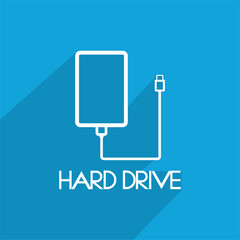 hard drive icon , storage icon