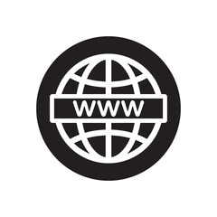 www icon , domain name icon