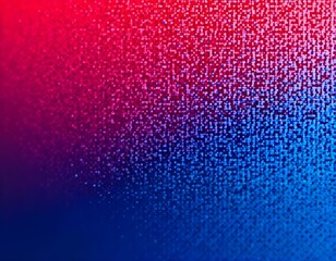 red blue halftone dotted background isolated