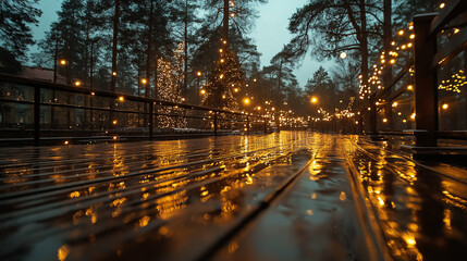 Christmas time.