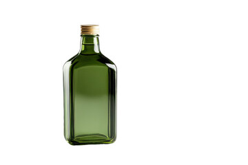Glass Bottle Isolated on Transparent Background