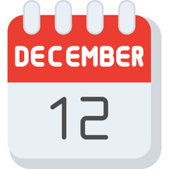 12  December Icon
