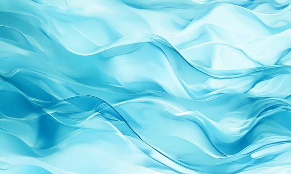 An abstract cold blue background with subtle motion blur creates a mesmerizing technological atmosphere