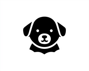 dog logo vector illustration