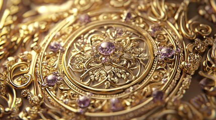 Intricate Byzantine Religious Artifact: Reverence and Craftsmanship