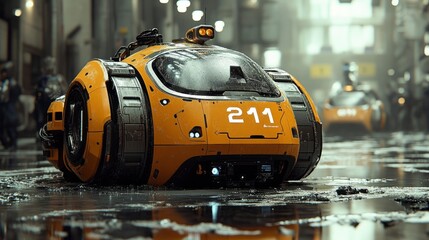 Robot janitor cleaning with matter dissolver beam