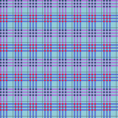 Beautiful tartan seamless pattern design by geometric 