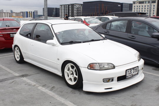 Honda civic at Manila Fitted car meet in Paranaque, Philippines