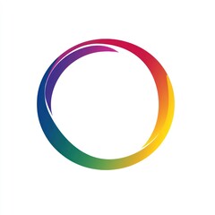 Colorful Abstract Circular Design Graphic