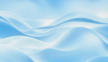 Soft blue and white abstract background with wavy lines and shapes