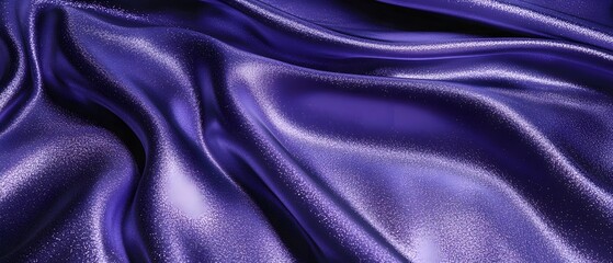 Obraz premium A purple fabric with glitter on it