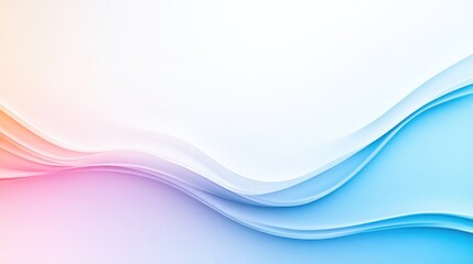 Obraz premium Soft, flowing abstract background with gradient colors.