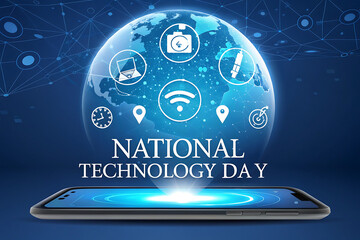 National Technology Day Celebration premium design.