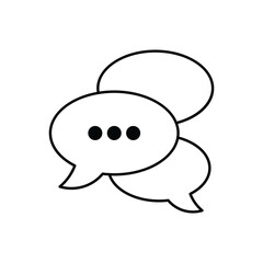 Communication vector icon