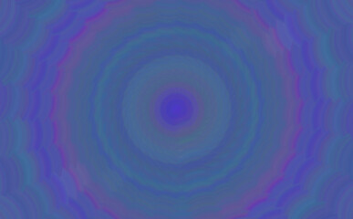 カラフルな波紋