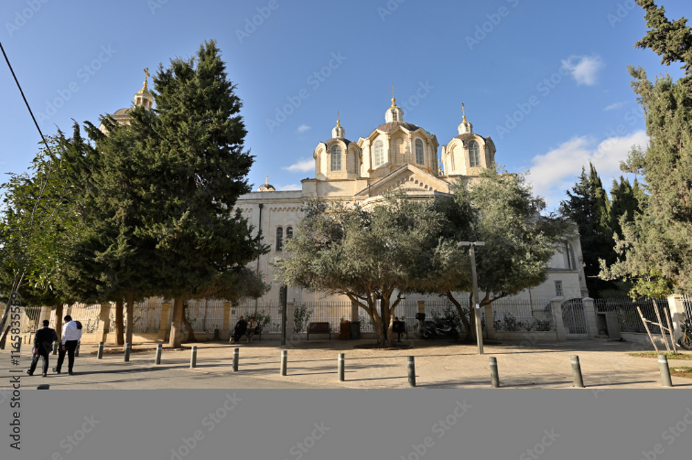 Wall mural Russian Compound in Jerusalem