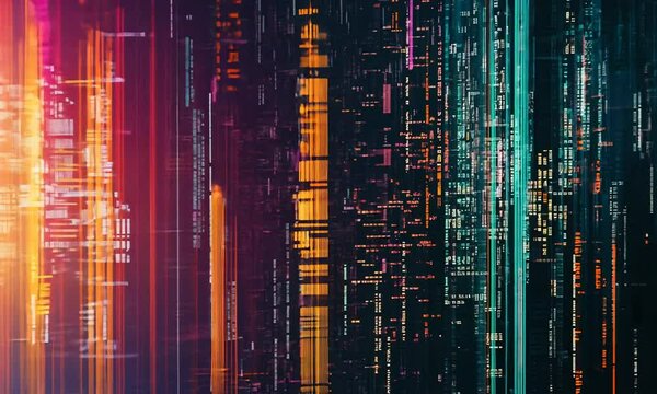 background with code