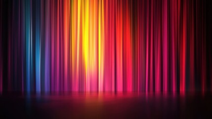 Fototapeta premium Abstract Colorful Curtain Stage Background