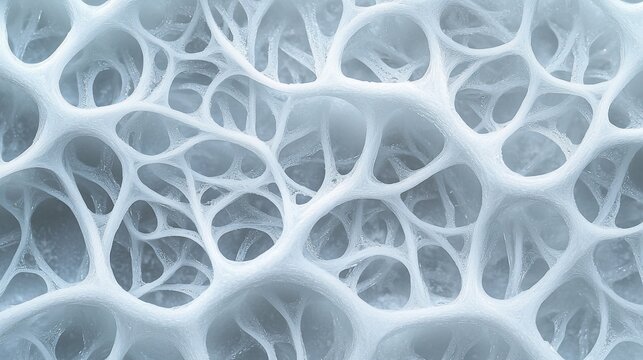 Abstract white organic network texture.
