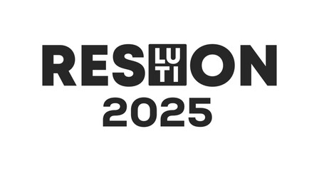 2025 year new year resolution, New Year Resolution Concept words, 2025 GOALS. 2024 RESOLUTIONS