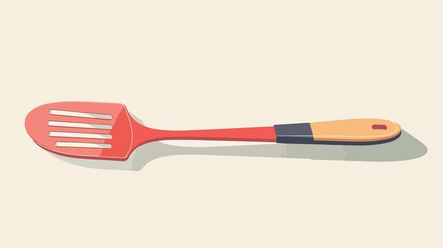 Professional Kitchen Spatula Vector Illustration for Culinary Designs