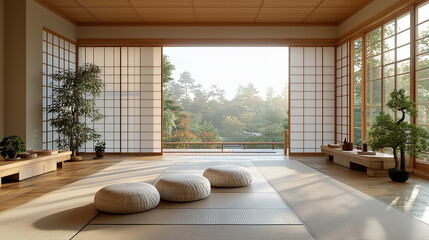 Japanese living room style
