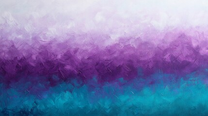 Fototapeta premium A vibrant ombré background in shades of purple and teal, with slight texture for depth.