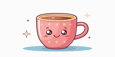 cup of coffee with milk