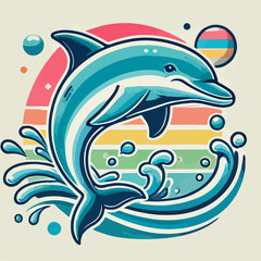 dolphin jumping out of water