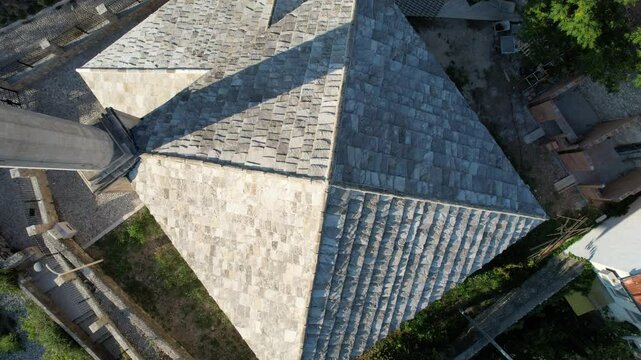 Mosque Dome Overhead View