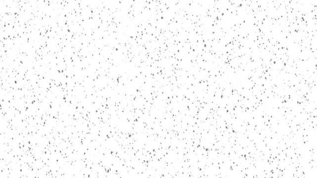 Dust rising from the bottom on a white background