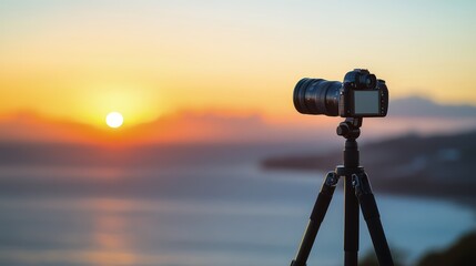 Shadows stretch across the ground as the day dissolves into twilight, framing the camera as a silent observer of nature's grandeur.