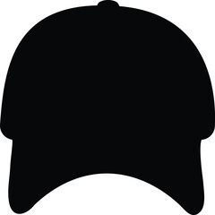 Silhouette Cap Flat Design 