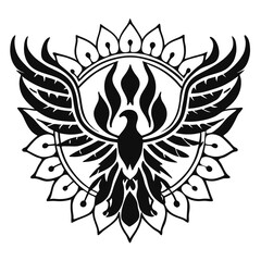 tattoo design with wings