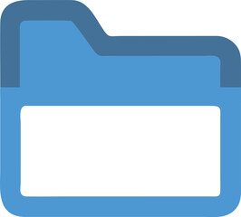 Folder Open Icon - Clean and Versatile File Access Design