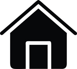 Home Icon - Clean and Functional Housing Representation Variant