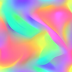 Abstract Neon Color Fusion Background