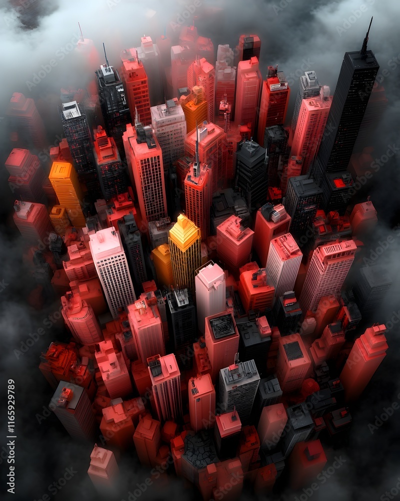 Poster mesmerizing digital dreamscape showcasing abstract data visualizations dynamic digital topographies