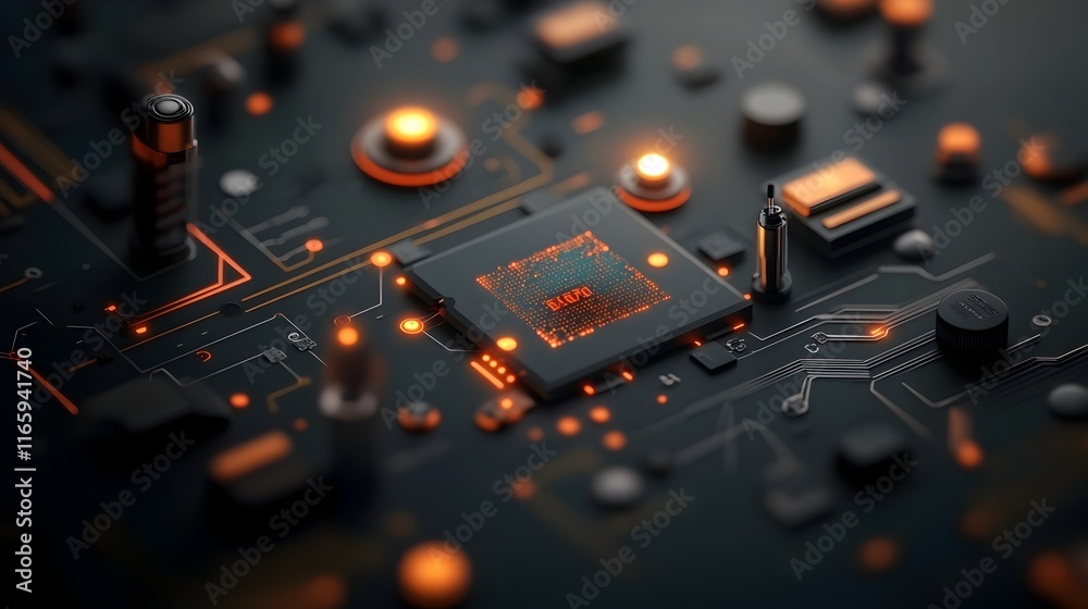 Poster transcendent digital dreamscape featuring luminescent data nodes intricate holographic data displays