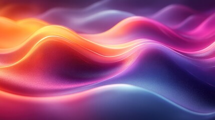 Abstract colorful waves background.